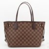 Louis Vuitton N51109 Neverfull PM Shoulder Bag Damier Ebene Canvas