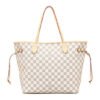 Louis Vuitton N51108 Neverfull GM Shoulder Bag Damier Azur Canvas