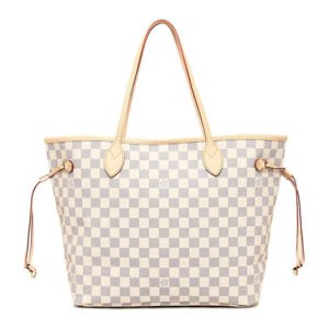 Louis Vuitton N51108 Neverfull GM Shoulder Bag Damier Azur Canvas