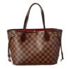 Louis Vuitton N51109 Neverfull PM Shoulder Bag Damier Ebene Canvas