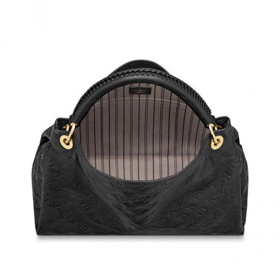 9E0D3E57-8AB6-634F-3DA1-6932965E382F.jpg Louis Vuitton Artsy MM M41066 Black White Navy Red