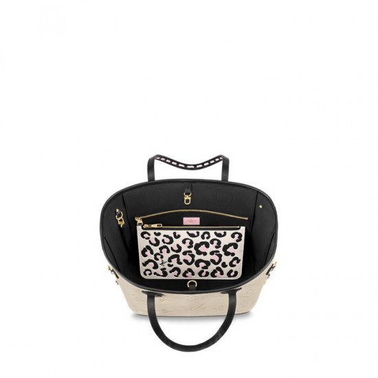 Louis Vuitton Neverfull MM Cream M58525