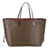 Louis Vuitton N51106 Neverfull GM Shoulder Bag Damier Ebene Canvas