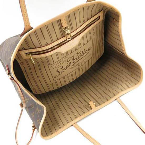 Louis Vuitton M40157 Neverfull GM Shoulder Bag Monogram Canvas