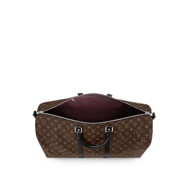 louis-vuitton-keepall-bandouli_C3_A8re-55-monogram-macassar-personalization-M56714_PM1_Interior_20view-scaled-1.jpg Louis Vuitton Keepall Bandouliere 55 Black M56714