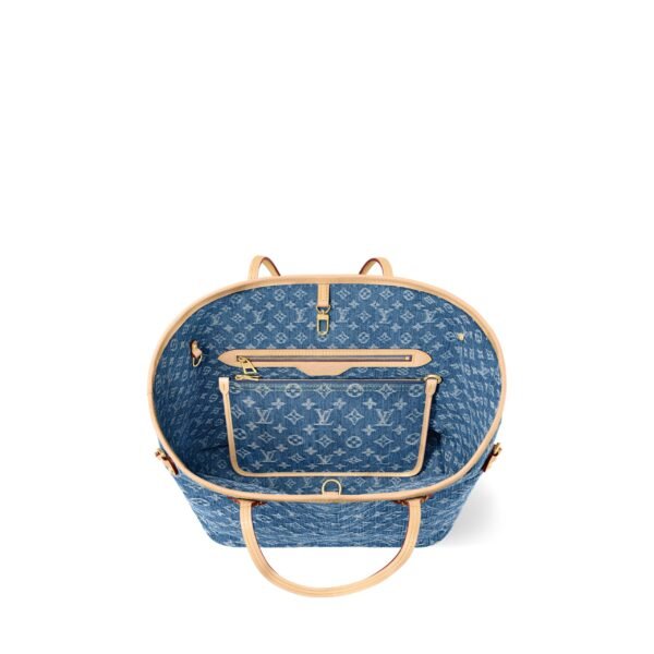 Louis Vuitton M13192 Neverfull MM Denim Blue