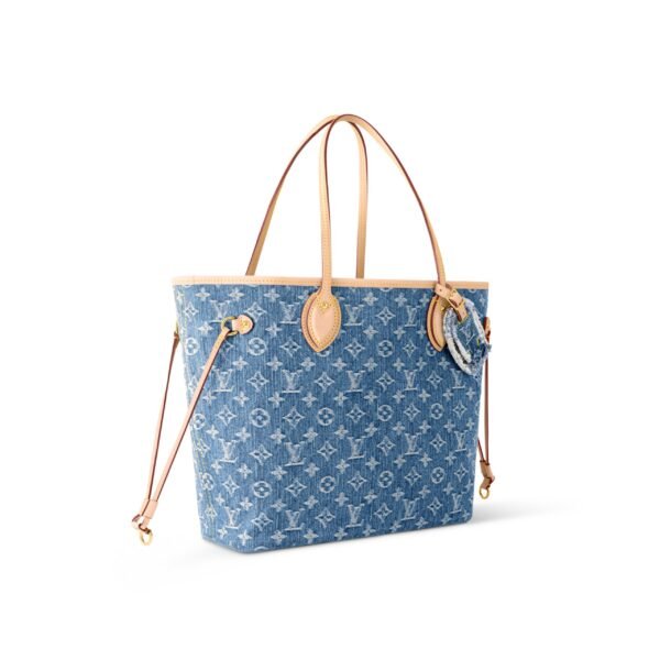 Louis Vuitton M13192 Neverfull MM Denim Blue