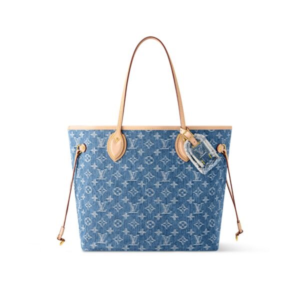 Louis Vuitton M13192 Neverfull MM Denim Blue