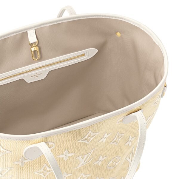 louis-vuitton-neverfull-mm-other-monogram-canvas-handbags-M22839_PM1_Interior2_20view-scaled-1.jpg Louis Vuitton M22839 Neverfull MM Lotus Cotton White Beige