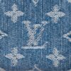 Louis Vuitton M82957 Zippy Coin Purse Denim Blue