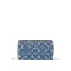 Louis Vuitton M82958 Zippy Wallet Denim Blue