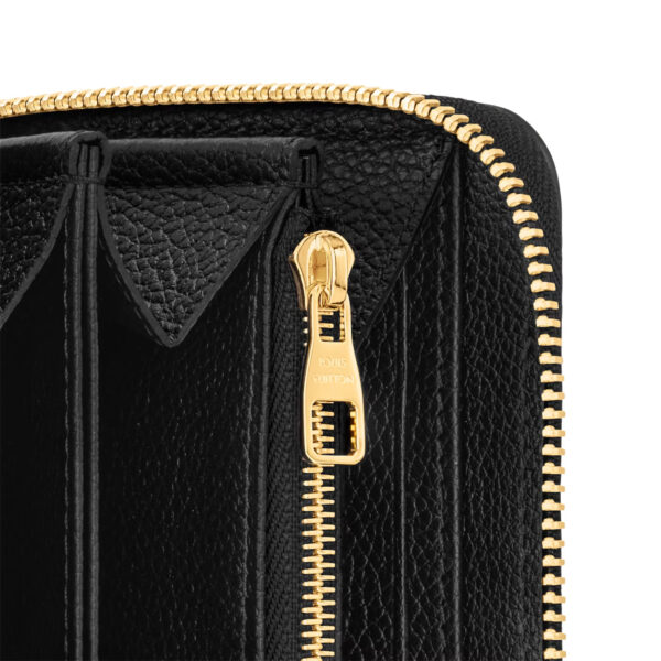 Louis Vuitton Black/Beige M80481 Zippy Wallet